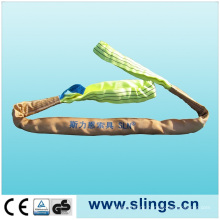 100% Polyester Round Sling with Safety Factor 7: 1